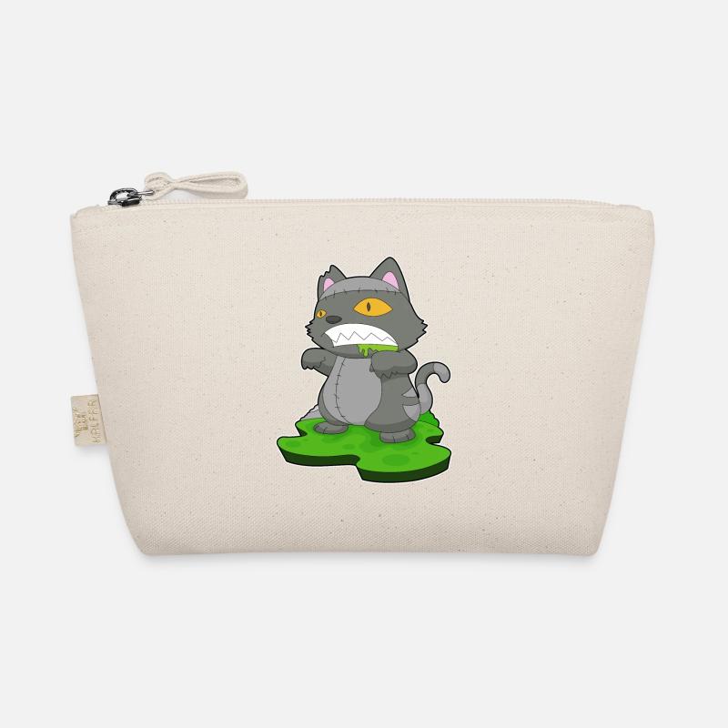 Katze Halloween Zombie Bio-Täschchen