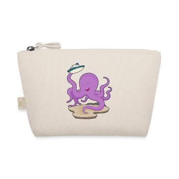 Octopus Toy Boat - Organic Pouch - nature - Front