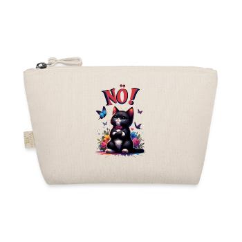 Cat Funny Saying Nope! for cat lovers - Organic Pouch - nature - Front