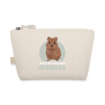 Animal drôle Quokka Australie Juste un garçon - Trousse biologique - nature - Devant