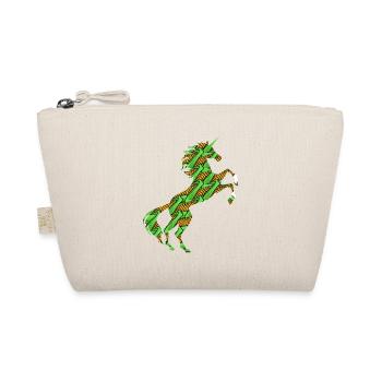 Corn Cobs Unicorn T-Shirt Corncob Maize Magical - Organic Pouch - nature - Front