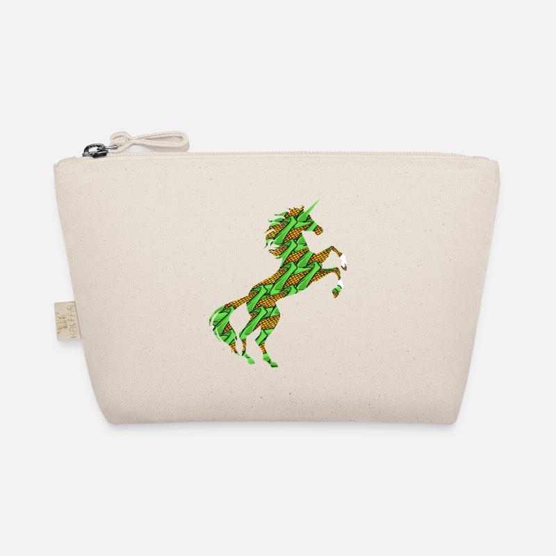Corn Cobs Unicorn T-Shirt Corncob Maize Magical Organic Pouch