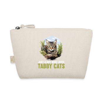 Tabby Kitten Tabby Cat - Organic Pouch - nature - Front