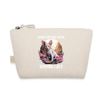 Sphynx Kitten Sphynx Cat - Organic Pouch - nature - Front