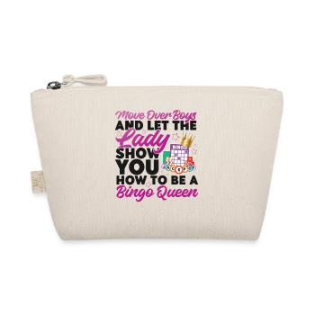 Joueur de bingo fille femme se déplacer - Trousse biologique - nature - Devant