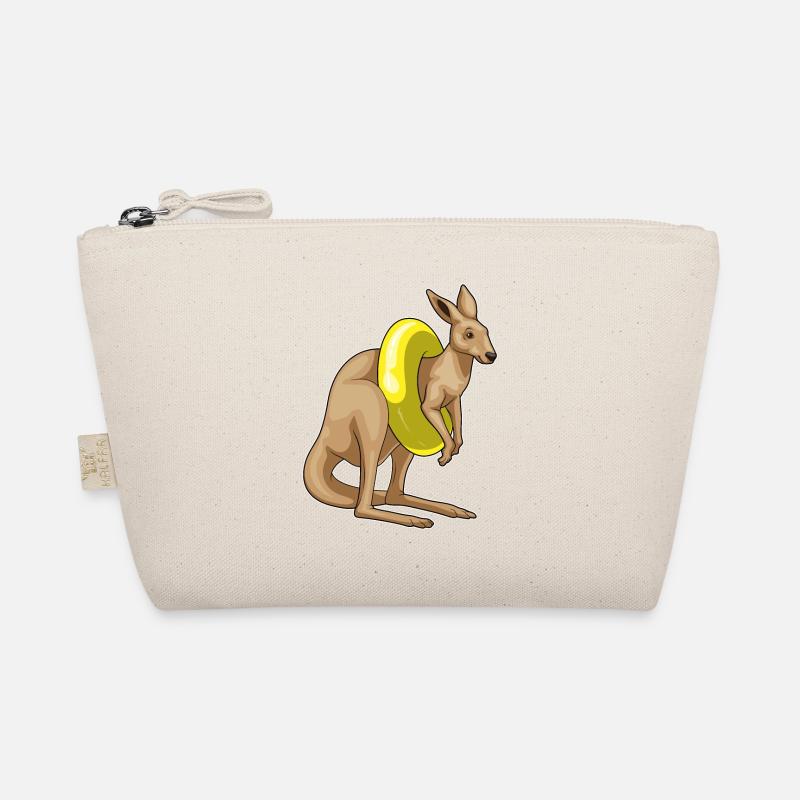 Känguru Schwimmen Schwimmring Bio-Täschchen