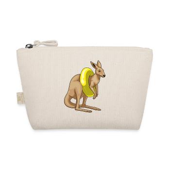 Kangaroo Swimming Swim Ring Summer - Organic Pouch - nature - Front