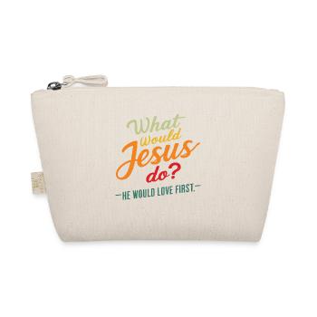 WWJD HWLF Jésus aimerait d’abord chrétien - Trousse biologique - nature - Devant
