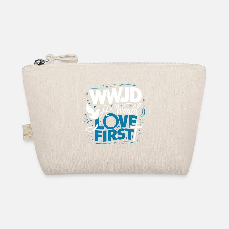 WWJD HWLF Jesus would love First Christian Organic Pouch