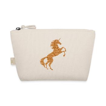 Licorne gaufre motif symbole T-shirt gaufres jeu de mots - Trousse biologique - nature - Devant