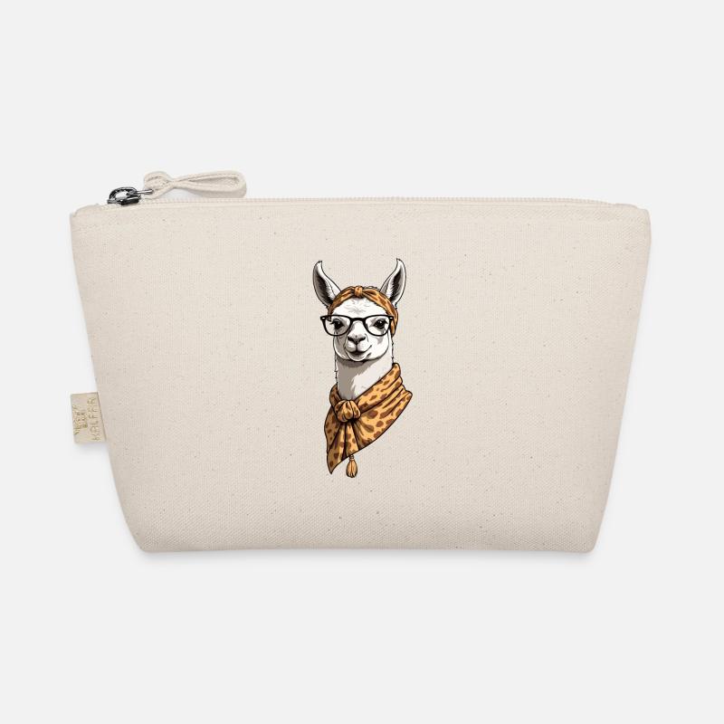 Llama Loving Mom Funny Mom Design Organic Pouch