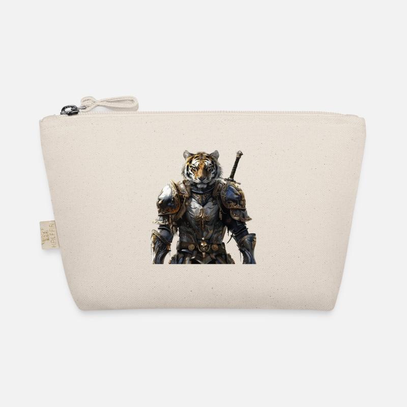 Tiger Knight Middle Ages Organic Pouch