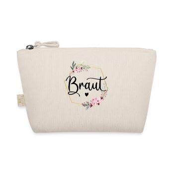 Braut 2026 / The Bride JGA Junggesellinnenabschied - Bio-Täschchen - Natur - Vorne