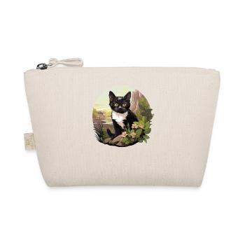 Tuxedo Chaton Tuxedo Cat - Trousse biologique - nature - Devant