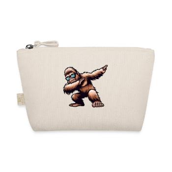 Bigfoot Dabbing mit Sonnenbrille - Bio-Täschchen - Natur - Vorne