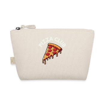 Pizza Club pizza au fromage drôle pour les amateurs de restauration rapide - Trousse biologique - nature - Devant