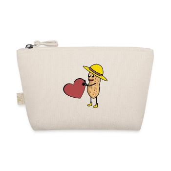 Cacahuète Rêve Homme Homme Homme Unique Coeur - Trousse biologique - nature - Devant