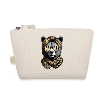 Funny Mom Bear Mother Bear Mother's Day - Organic Pouch - nature - Front