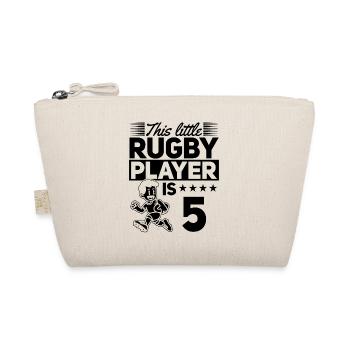 Ce petit joueur de rugby a 5 ans 5 ans R - Trousse biologique - nature - Devant