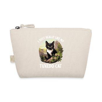 Tuxedo Chaton Tuxedo Cat - Trousse biologique - nature - Devant