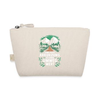 Funny hiker and mountaineer saying abbreviation - Organic Pouch - nature - Front