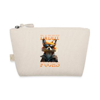Daddy Fox Dad Dad Father Foxes Father's Day Fox - Organic Pouch - nature - Front