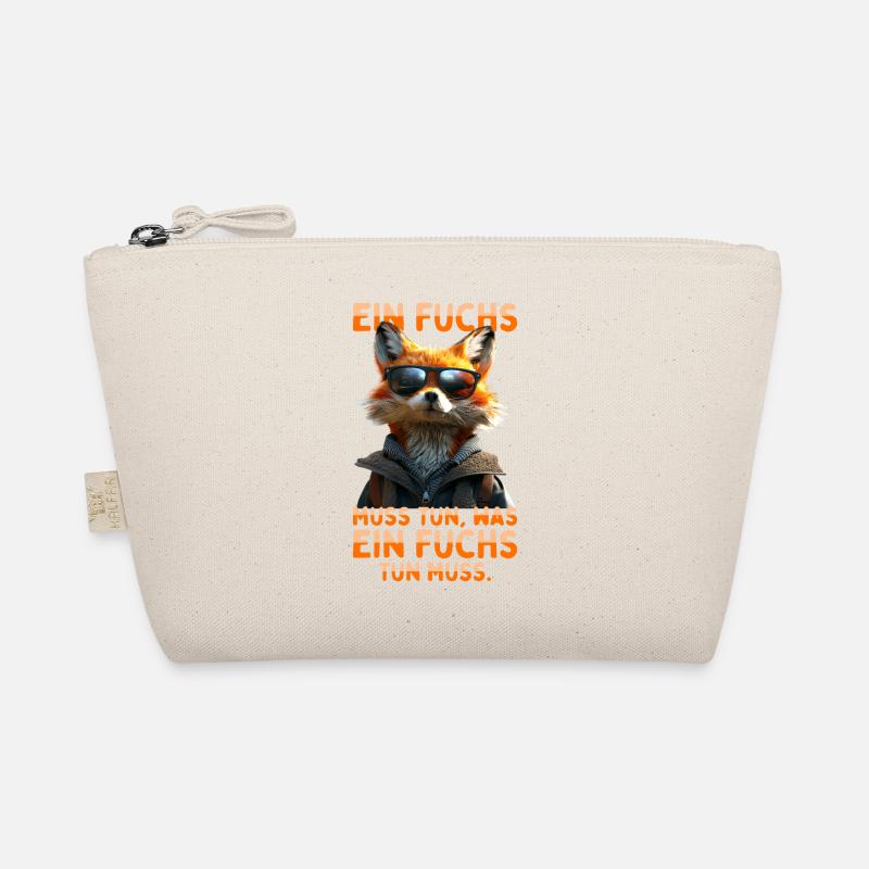 Fuchs Spruch Ein Fuchs Muss Tun Was Fuchs Tun Muss - Bio-Täschchen - Natur