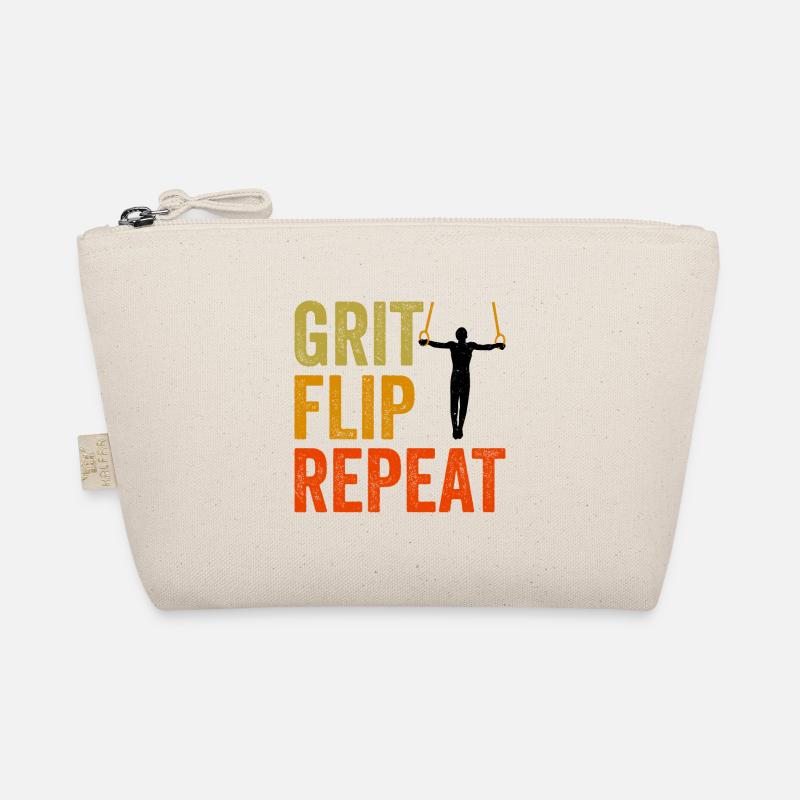 Wrestling Design for Ring Gymnasts Organic Pouch