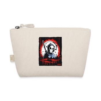Crâne de Faucheuse Samouraï - Trousse biologique - nature - Devant