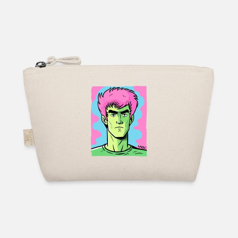 Bright Colors: Lee the Karate Bruce Organic Pouch