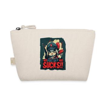 Soldier Bunny Girl : la guerre est de la merde - Trousse biologique - nature - Devant
