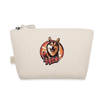 Japanese dog: Shiba Inu - Organic Pouch - nature - Front