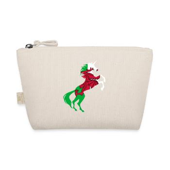 Licorne Pays de Galles Drapeau T-Shirt Licorne Magique Gallois - Trousse biologique - nature - Devant