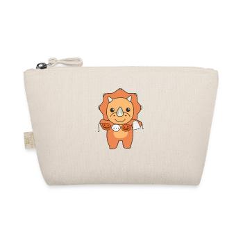 Triceratops Happy Halloween Pumpkin Ghost Costume - Trousse biologique - nature - Devant