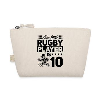 Ce petit joueur de rugby a 10 ans 10 ans - Trousse biologique - nature - Devant