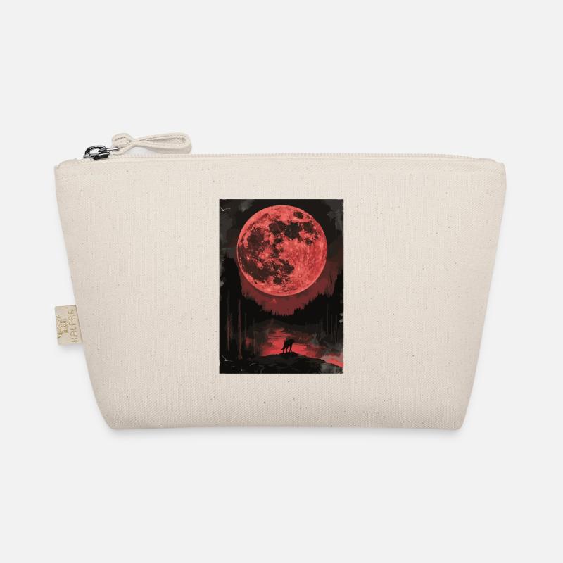 Der Blutmond Tarot Bio-Täschchen