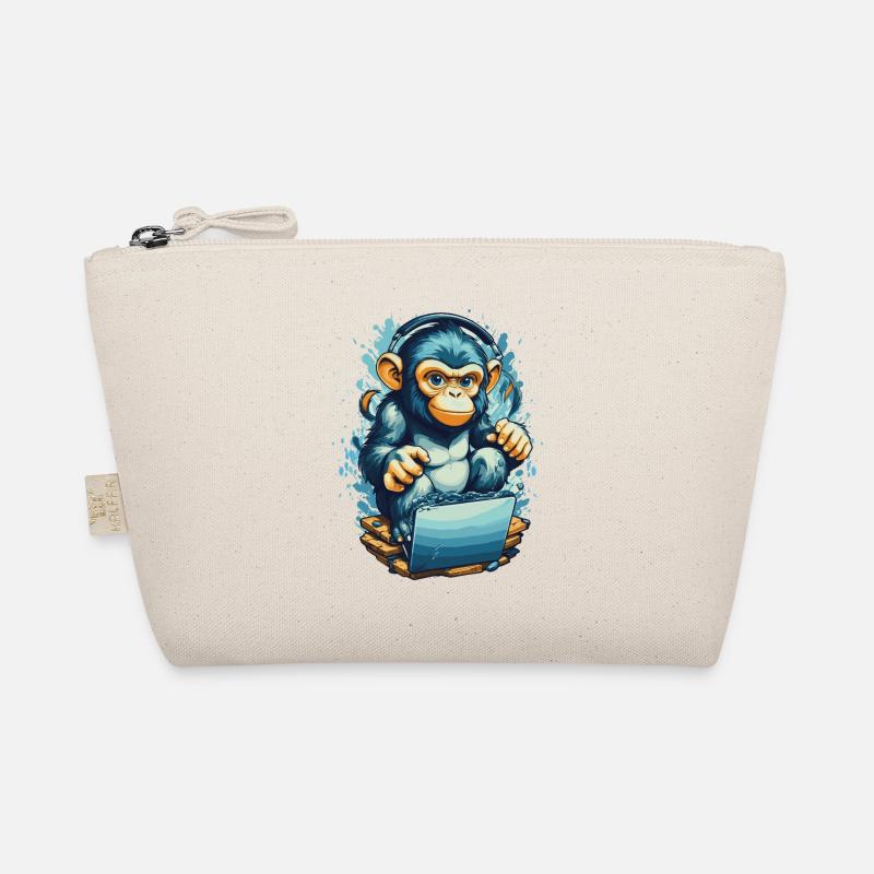 Clever Gaming Monkey Organic Pouch