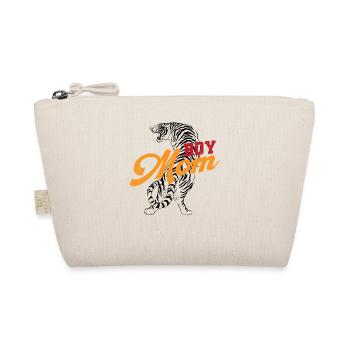 Boy Mom Tiger - Bio-Täschchen - Natur - Vorne