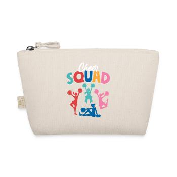 Cheer Squad Cheerleader Cheerleading - Bio-Täschchen - Natur - Vorne