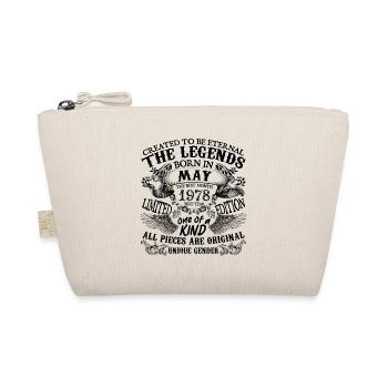 Birthday 1978 May 1978 born in May 1978 - Organic Pouch - nature - Front
