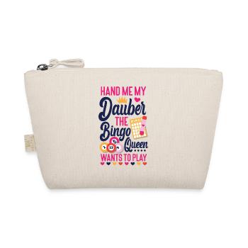 Bingo Player Queen Hand Me My - Organic Pouch - nature - Front