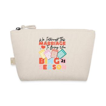 Joueur de bingo mari femme mariage - Trousse biologique - nature - Devant