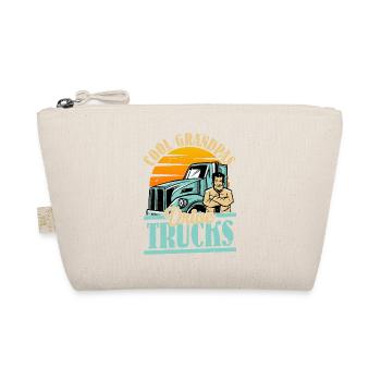 Cool Grandpas Drive Trucks Trucking Trucker - Bio-Täschchen - Natur - Vorne