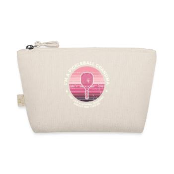 Oma Pickleball Player Pickle Ball Paddle - Bio-Täschchen - Natur - Vorne
