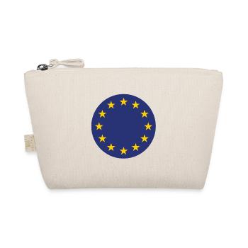 EU Flagge - Bio-Täschchen - Natur - Vorne