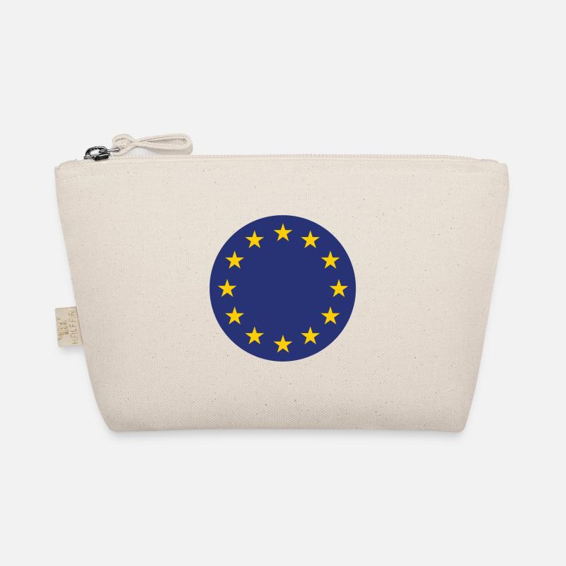 EU Flagge - Bio-Täschchen - Natur