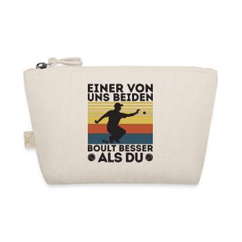 L’un de nous deux boult - bouler petanque - Trousse biologique - nature - Devant