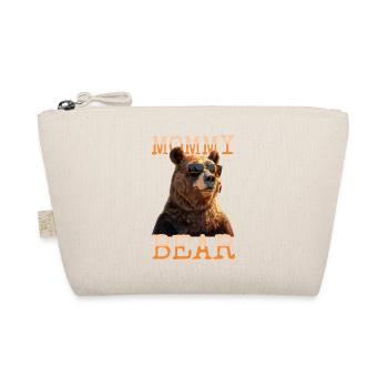 Mommy Bear Mom Bear Mother's Day Grizzly Bears - Organic Pouch - nature - Front