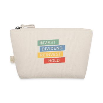 Funny Dividend Investor Financial Independence - Organic Pouch - nature - Front