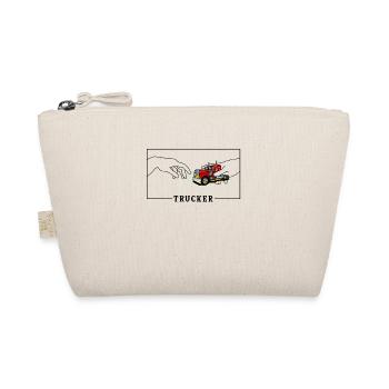 Michelangelo Creation of Adam Trucker Trucker - Organic Pouch - nature - Front